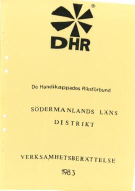 Verksamhetsberättelse 1983