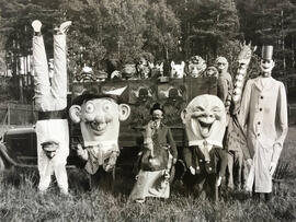 Folkparken, foto okänd, karneval 01