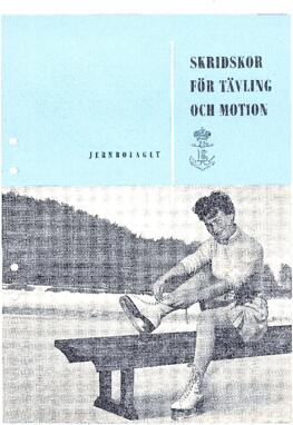 Katalog Skridskor 1958