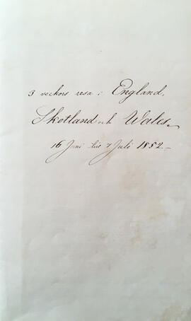 Resedagbok, 1852, 01