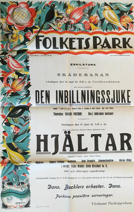 Folkparken teateraffisch, Den inbillningssjuke Hjältar