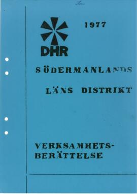 Verksamhetsberättelse 1977