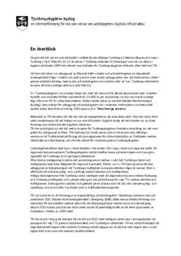 Om Tystbergabygdens Nätverk