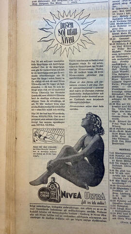 Annons i Folket, 1951-07-06