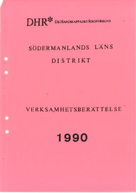 Verksamhetsberättelse 1990