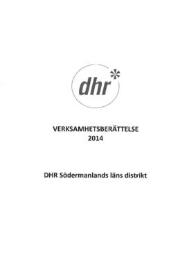 Verksamhetsberättelse 2014