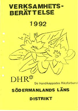 Verksamhetsberättelse 1992