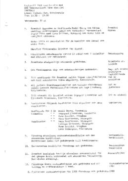 Protokoll årsmöte 1987-04-11