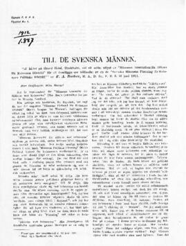 Flygblad Nr 5