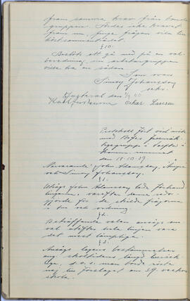 Protokollbok Tolfta Sockenförening 1923-1940 [Fol. 23v]