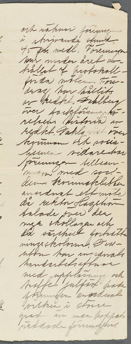 Hembiträdesförening Uppsala - annual report (1919)