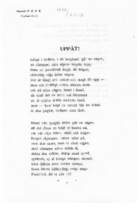 Flygblad Nr 2