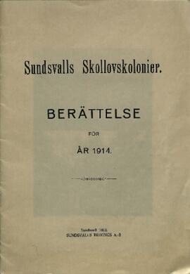 Års- och revisionsberättelse 1914