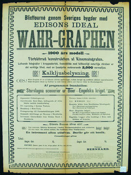 Affisch nr 1097, kinematograf