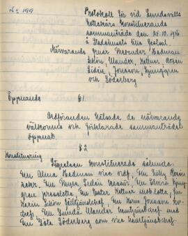Styrelseprotokoll 1946-10-24