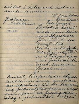 Styrelseprotokoll 1936-09-04