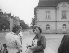 Fotografi, Cykeltävling för damer, Medelpad, 1930-1950-tal