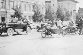 Fotografi, Bilutflykt, Nytorget, 1920-08-01