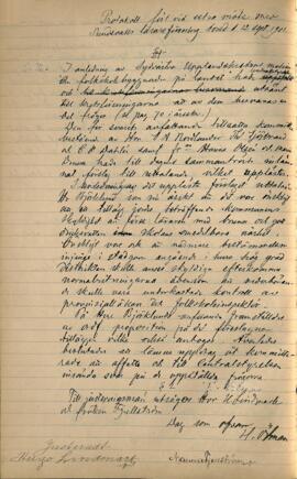 Protokoll 1901-09-12