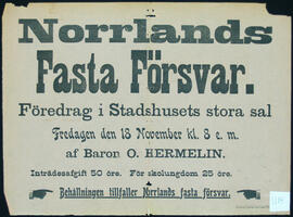 Affisch nr 1114, föredrag