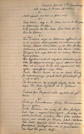 Protokoll 1901-03-28