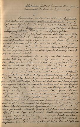 Protokoll 1899-01-31