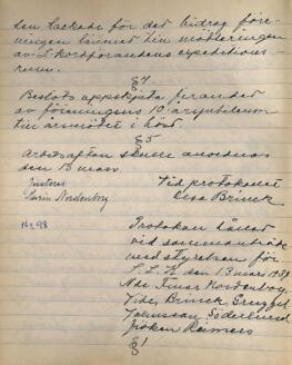 Styrelseprotokoll 1939-03-13