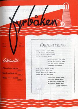 Distriktstidning, Fyrbåken Nr 7, 1944