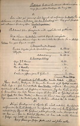 Protokoll 1899-05-04