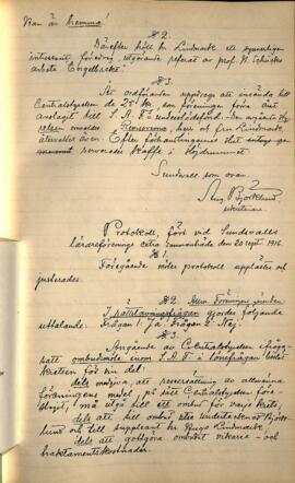 Protokoll 1916-09-20