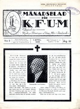 Månadsblad, K.F.U.M i Sundsvall, Nr 2, 1936