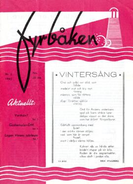 Distriktstidning, Fyrbåken Nr 2, 1945