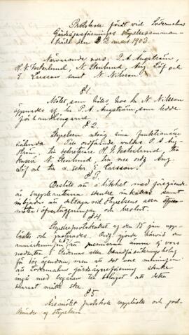 Styrelseprotokoll 1903-03-02