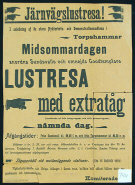 Affisch nr 0744, lustresa