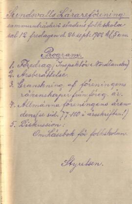 Protokoll 1902-09-26