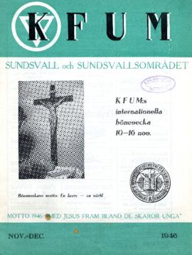 Månadsblad, K.F.U.M i Sundsvall, Nr 8, 1946