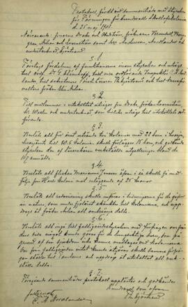 Styrelseprotokoll 1903-05-25