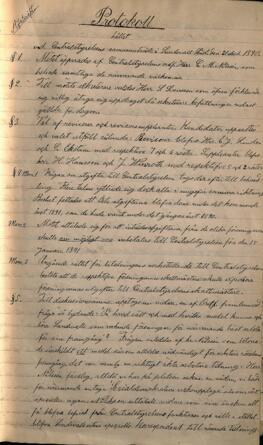 Protokoll 1890-12-21