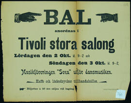 Affisch nr 0766, bal