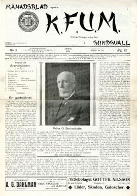 Månadsblad, K.F.U.M i Sundsvall, Nr 3, 1926