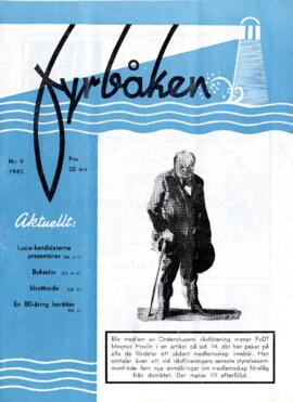 Distriktstidning, Fyrbåken Nr 9, 1945