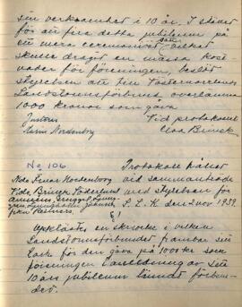 Styrelseprotokoll 1939-11-02