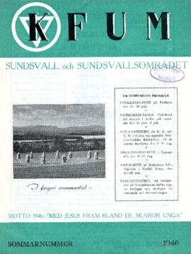Månadsblad, K.F.U.M i Sundsvall, Nr 5-6, 1946
