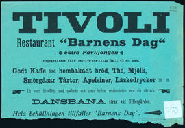 Affisch nr 0770, Barnens Dag