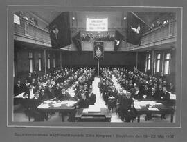 Fotografi, Socialdemokratiska ungdomsförbundets 2_a kongress, Stockholm, 1907