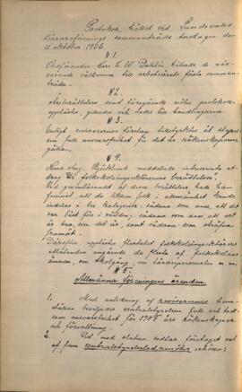 Protokoll 1906-10-11