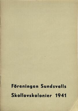 Års- och revisionsberättelse 1941