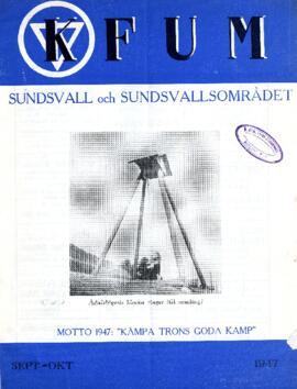 Månadsblad, K.F.U.M i Sundsvall, Nr 7, 1947