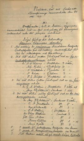 Protokoll 1917-10-24