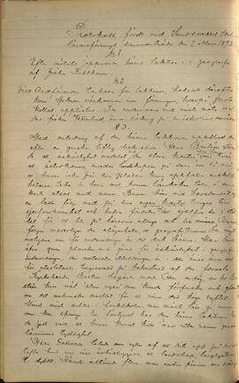 Protokoll 1893-03-07